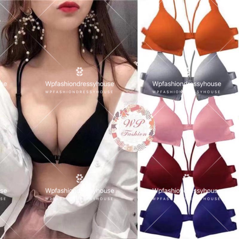 Korean seamless push up bra #672 (free size)