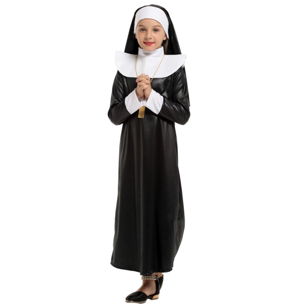 Career/Occupation Nun Girl Costume for Kids | Shopee Philippines