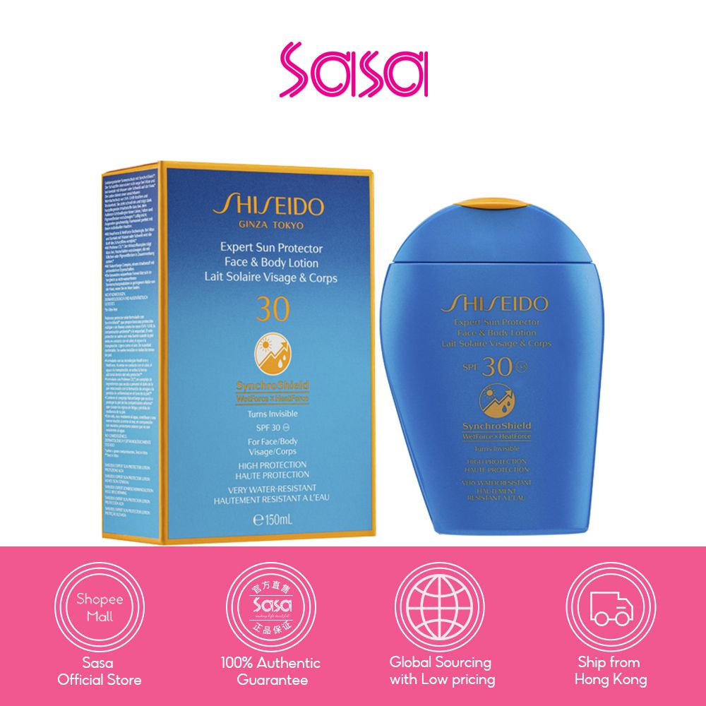 Shiseido Expert Sun Protector Face and Body Lotion SPF30 150ml Shopee