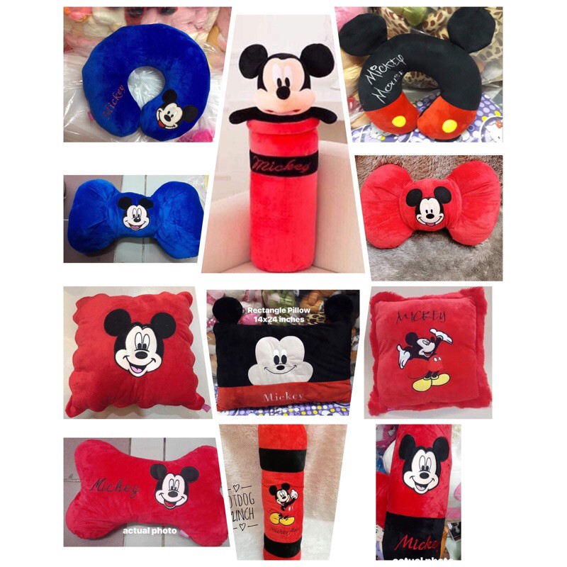 Mickey mouse hot sale pillows