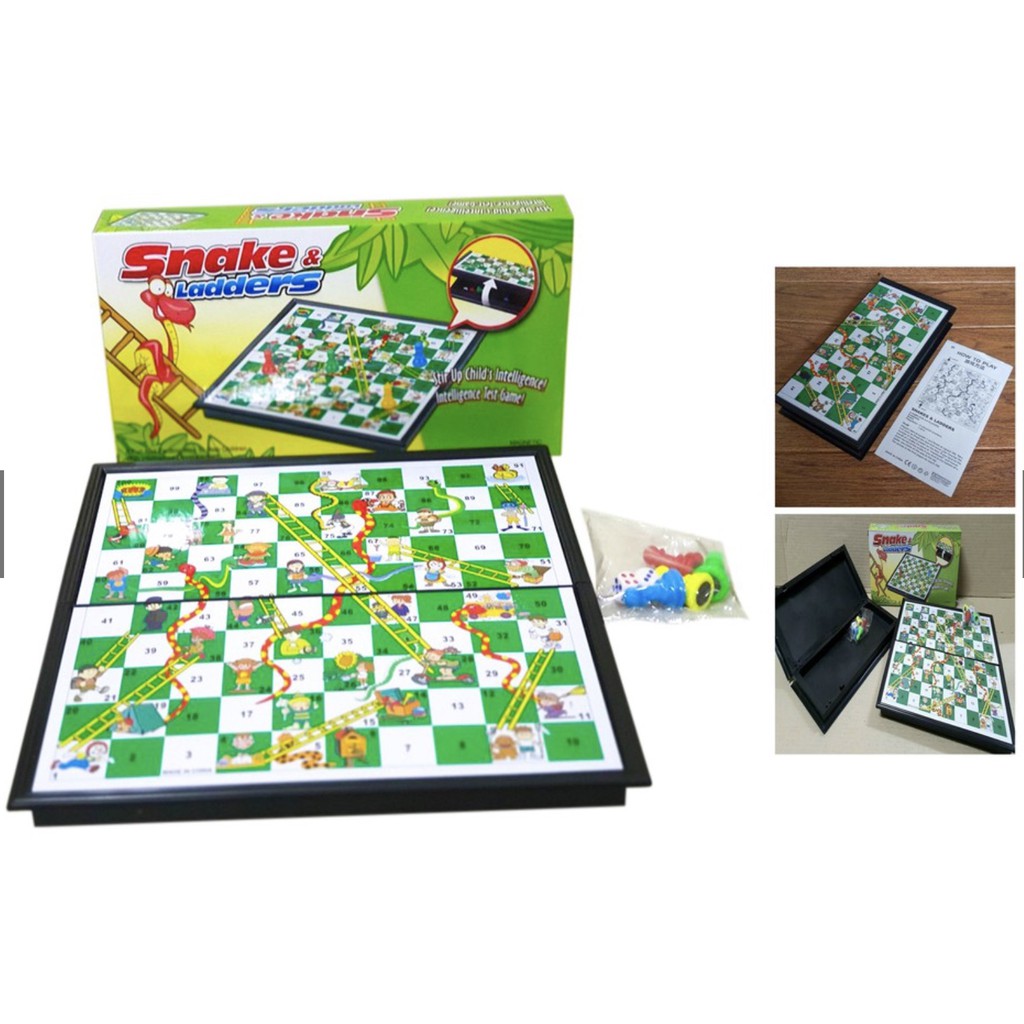 Large Snake and Ladders Boards & Family Game Big size board | Shopee  Philippines