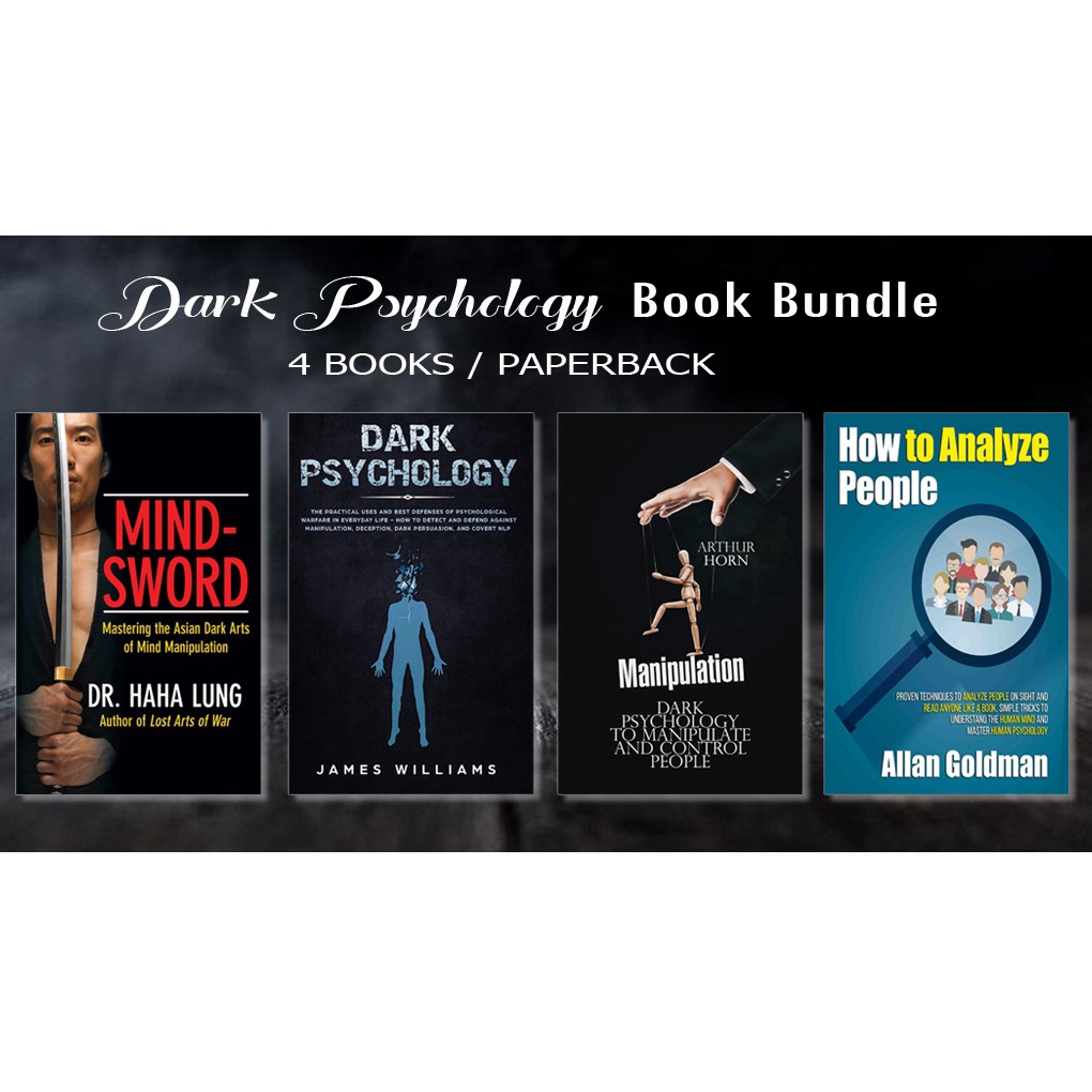 Dark Psychology Book Collection Shopee Philippines