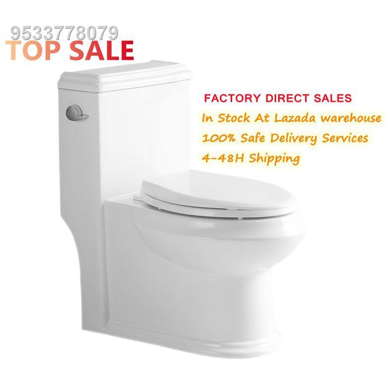 ST258 Strap 300MM One Piece Water Closet /Toilet Bowl With Flush Set