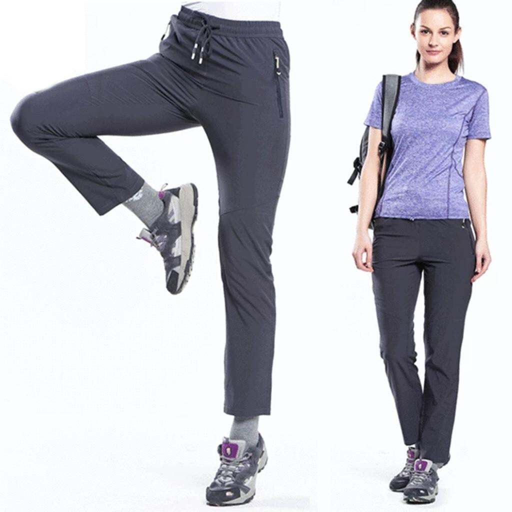 Women Outdoor Hiking Pants Waterproof Casual Trousers QuickDry Cooling
