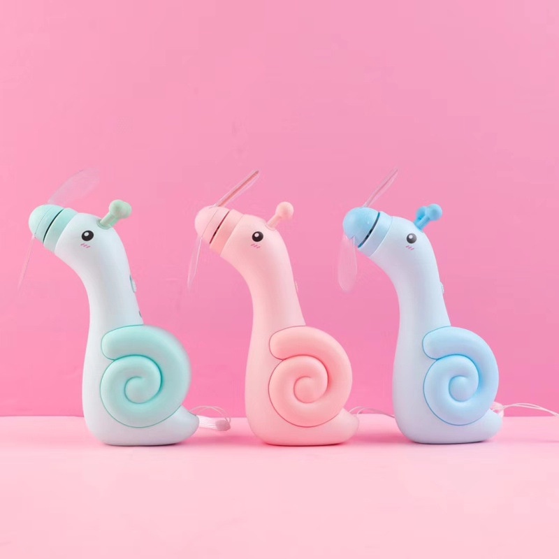 [Ready Stock] Electric Fan Tik Tok Influencer Cartoon Animal Snail ...