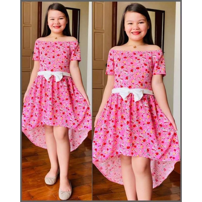 Long back dress for kids best sale