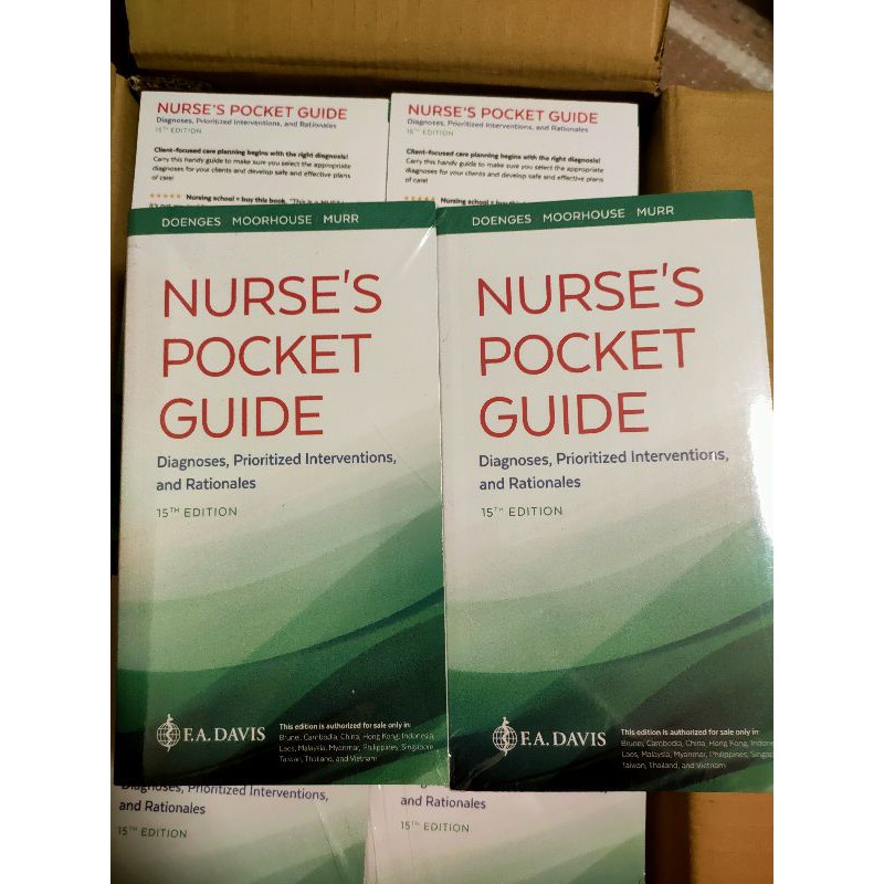 Nurses Pocket Guide Nanda 15th Edition Shopee Philippines