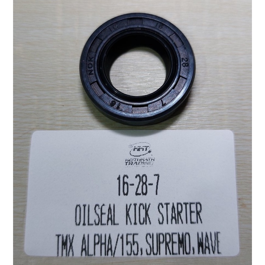 Oil Seal Kick Starter TMX Alpha 155, Supremo, Wave 16-28-7-Heavy Duty ...