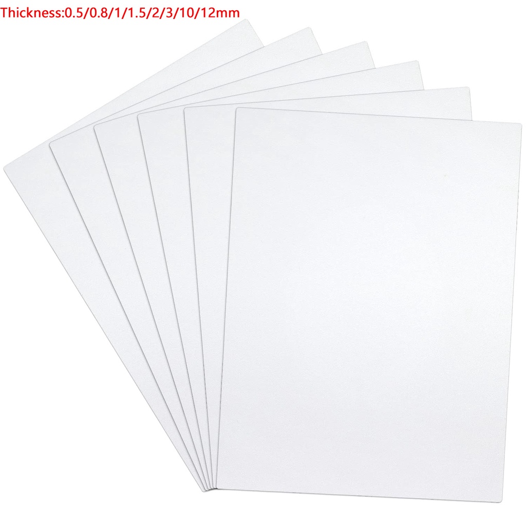 1pcs White ABS plastic board model sheet for sand table model making 0. ...