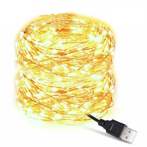 10M 5M 2M LED String light Silver Wire Fairy lights/Home Christmas ...