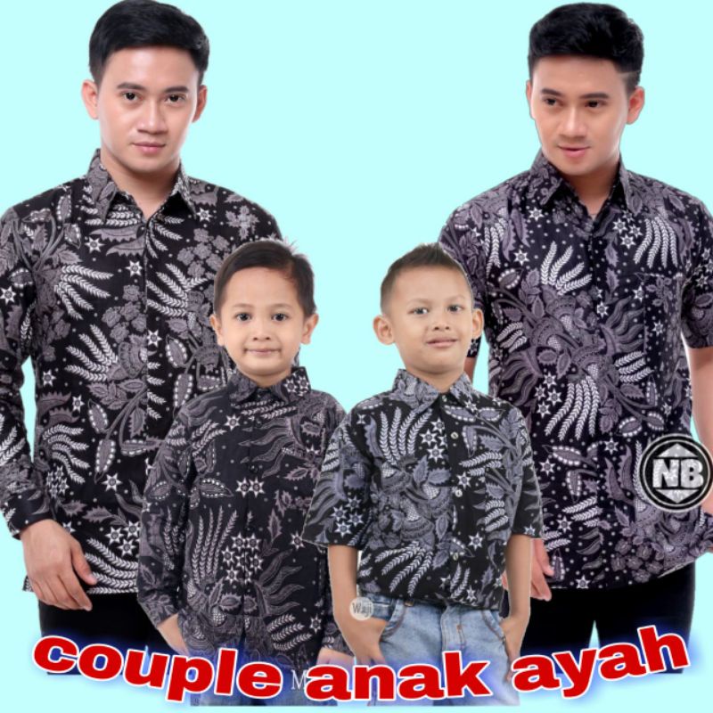 Latest Couple sweet || Couple batik Father And Son Contemporary ...