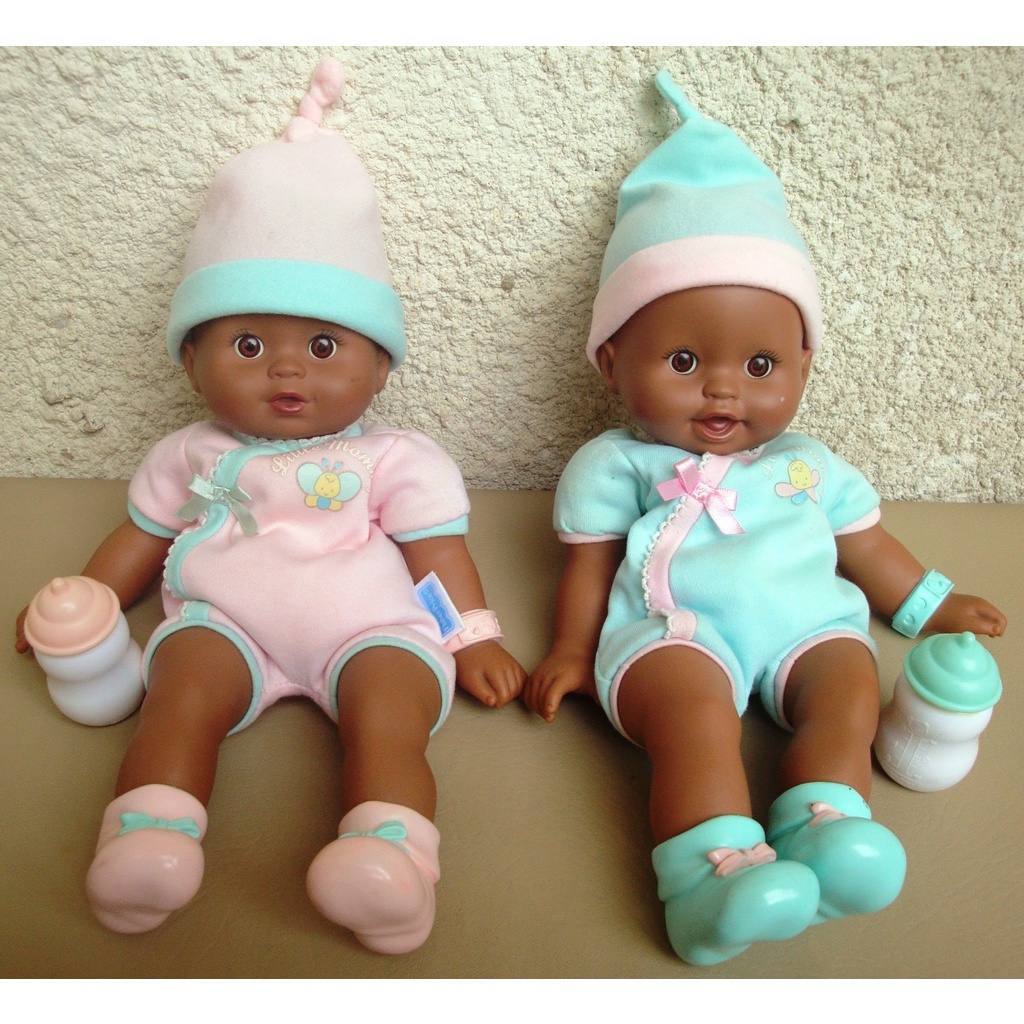 Little mommy store twin baby dolls