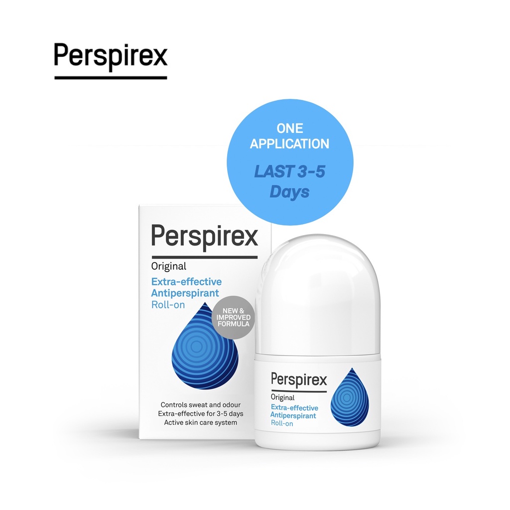 Perspirex Original Extraeffective Antiperspirant Rollon (20ml