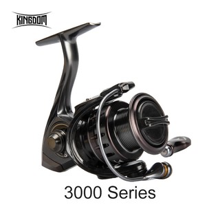 Kingdom Mc Spinning Fishing Reels Carbon Braking Disc Light Double Spool  Fresh And Salt Water Jigging Baits Reel