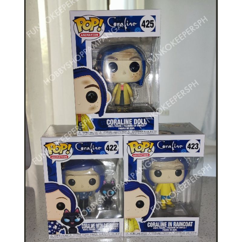 Funko pop deals coraline with cat