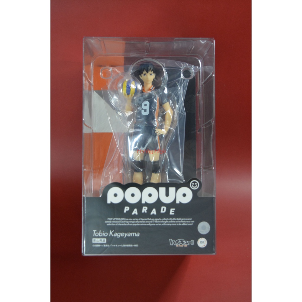 Figurine Tobio Kageyama – POPUP PARADE – édition Manga Haikyū!! – Très Bon état