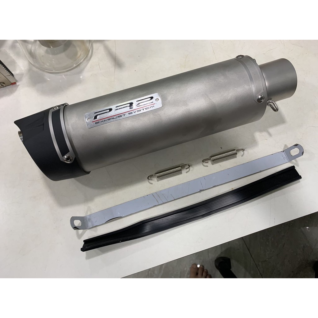 PR2 MUFFLER BOX ( PR2 ) 51MM SL+BK | Shopee Philippines