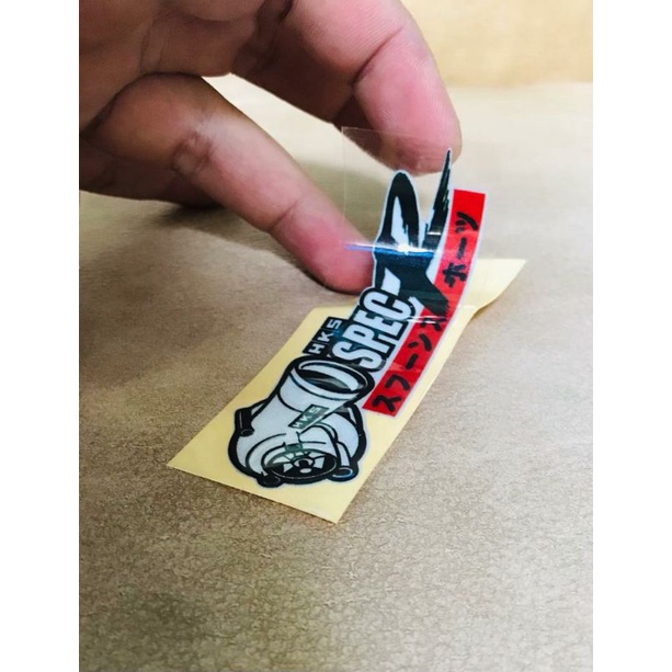Hks Spec R Print Cutting Sticker | Shopee Philippines