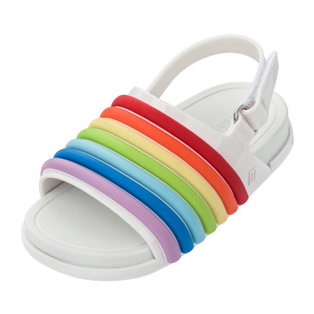 Authentic Melissa Mini Beach Slide Sandal Rainbow Shopee Philippines