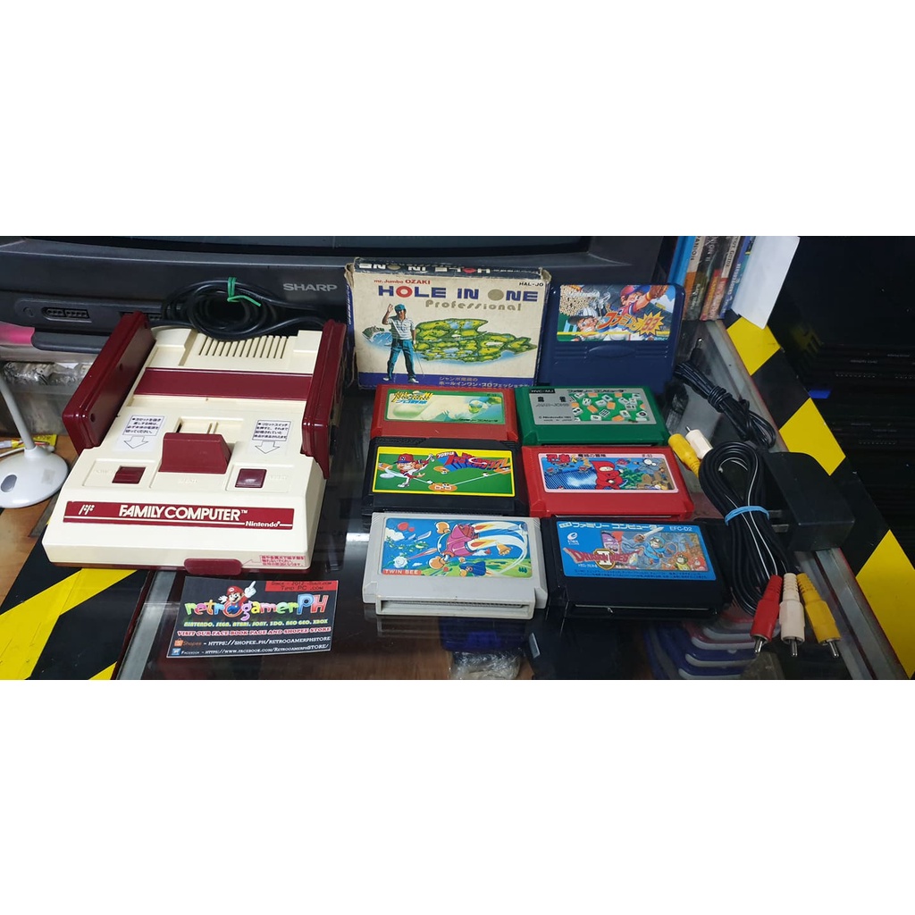 Bundle #2 Original Nintendo Family Computer (AV Modded) | Shopee ...