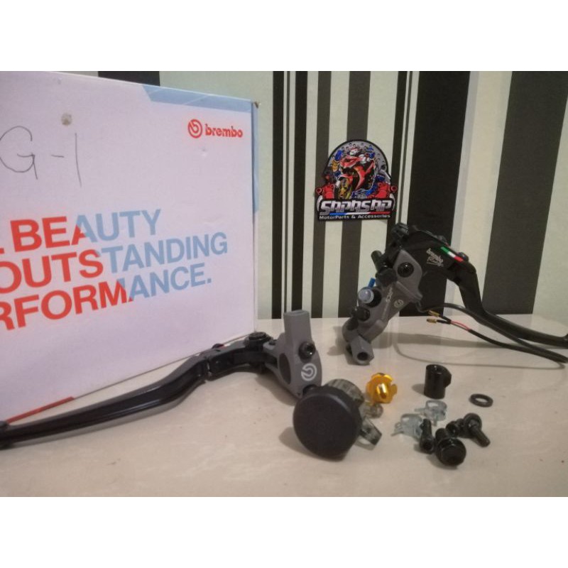 clutch & break master set assy free break switch brembo | Shopee ...