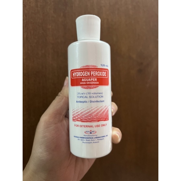 Aguaper Agua Oxigenada Hydrogen Peroxide Ml Shopee Philippines