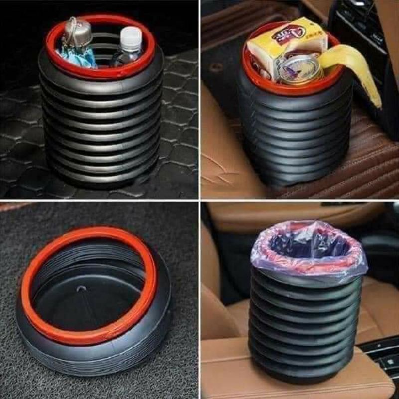 Mini trash can to keep in the car neat, clean and convenient Shopee