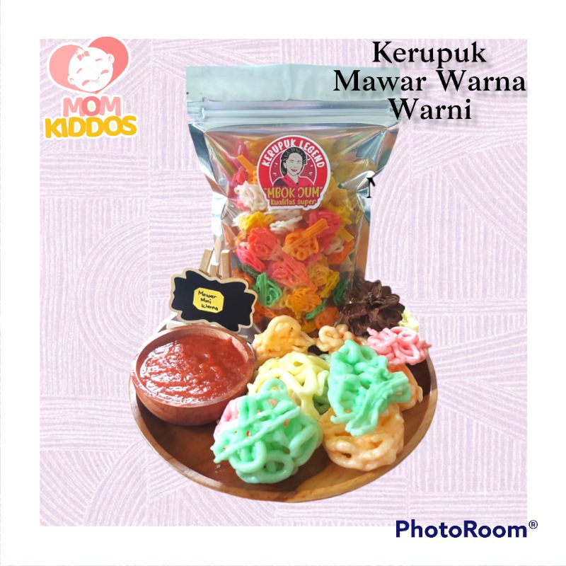 MAWAR MINI ROSE CRACKERS, DRY RAW CRACKERS, PREMIUM QUALITY | Shopee ...