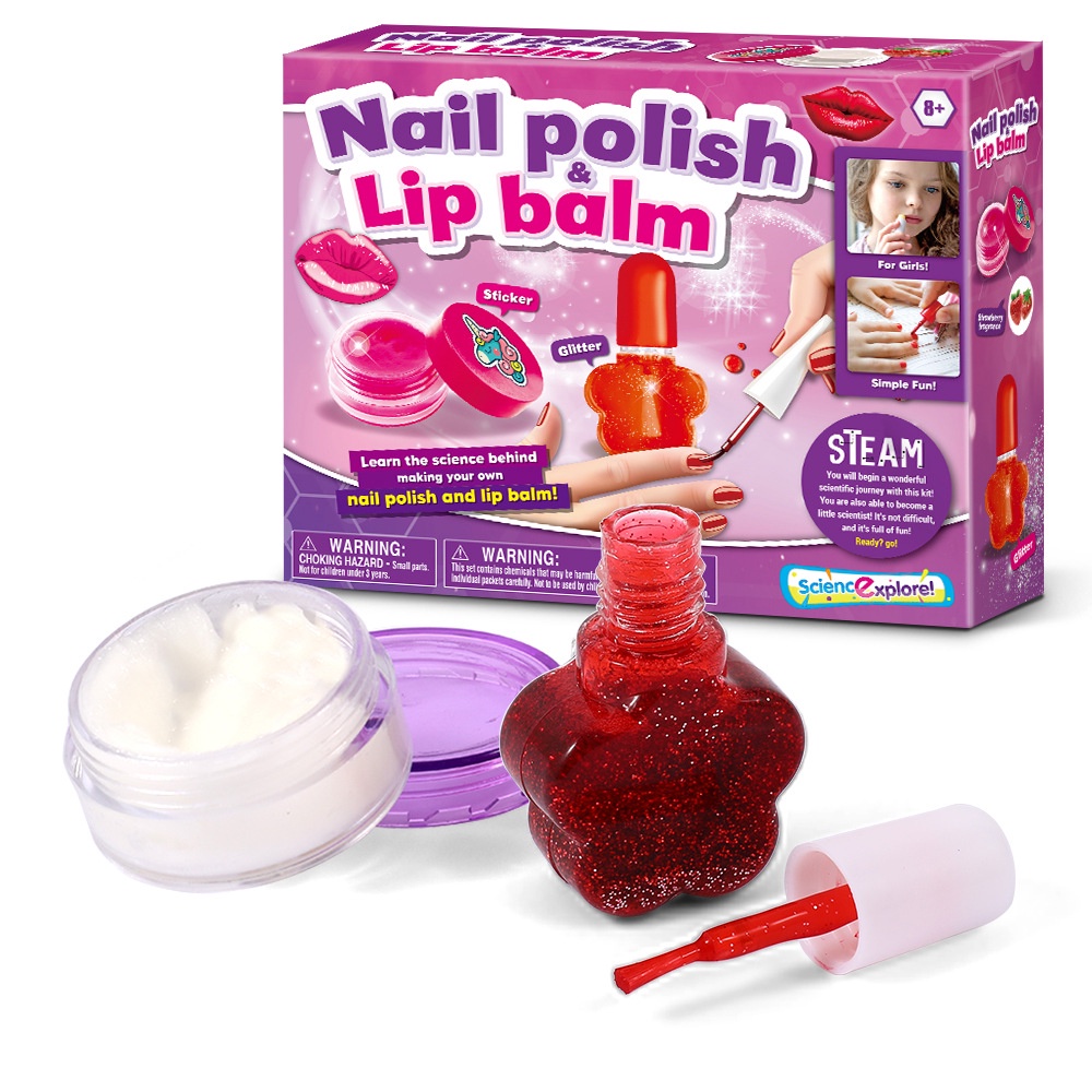 Diy Lip Balm & Nail Polish Educational Science Arts Creative Lipstick 