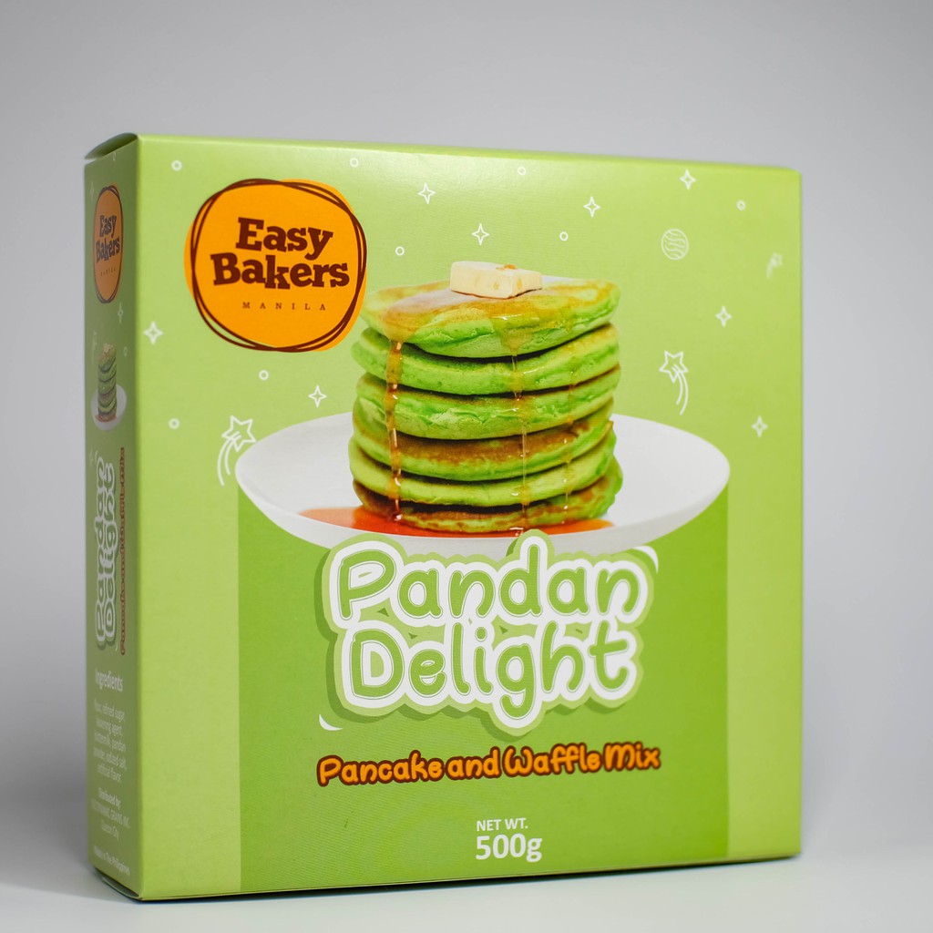 Pandan Delight Pancake and Waffle Mix by Easy Bakers Shopee Philippines