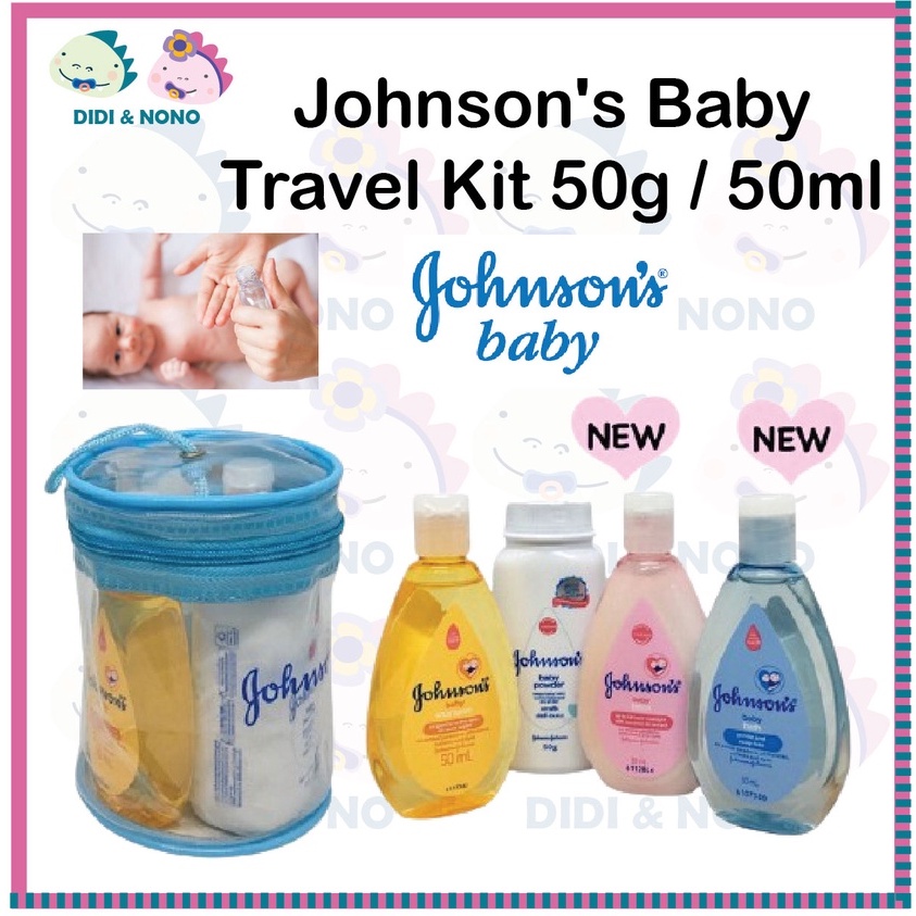 Johnson's Baby Travel Kit 50ml Mandian Bayi | Shopee Philippines