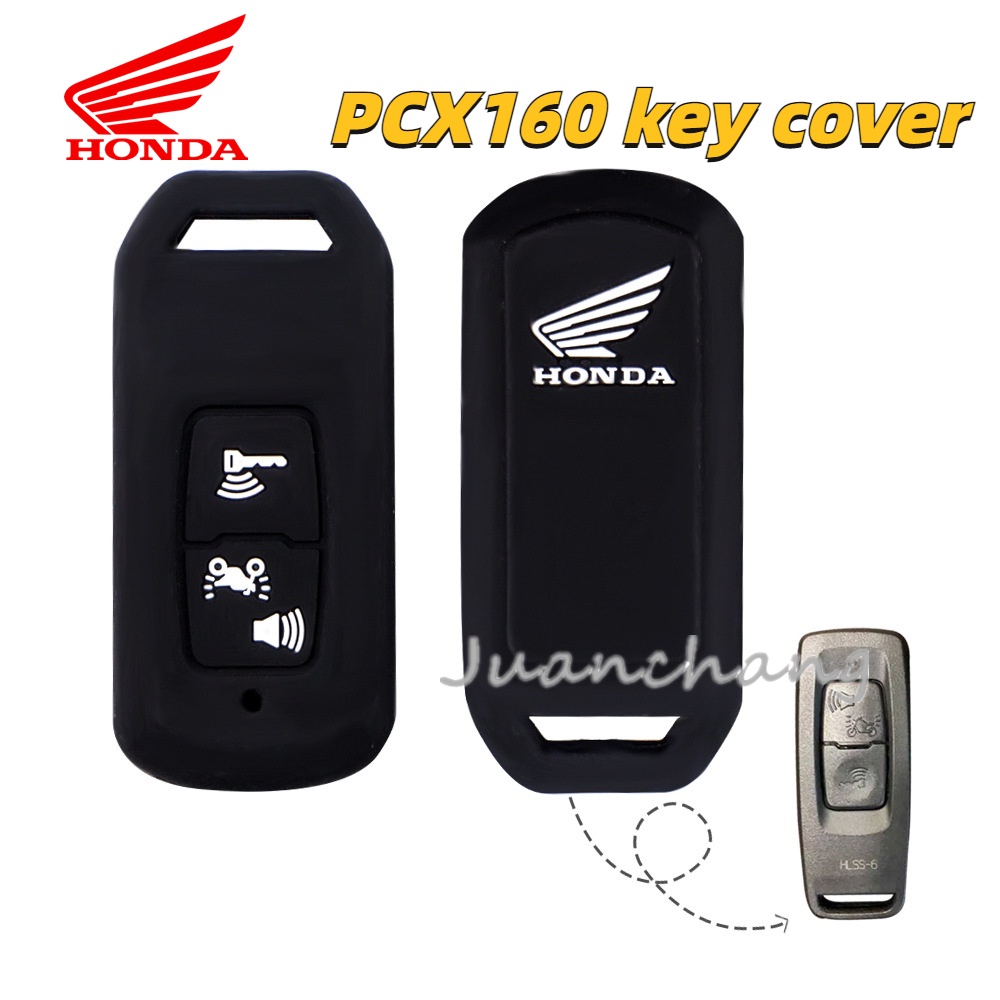 Silicone Motorcycle Remote Key Case Cover Fob For Yamaha Nmax 2021/2022