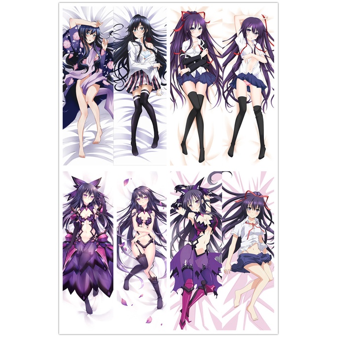 Dakimakura Body Date A Live Yatogami Tohka 160x50cm 100x35cm Anime Pillow Case Cover Manga 4471