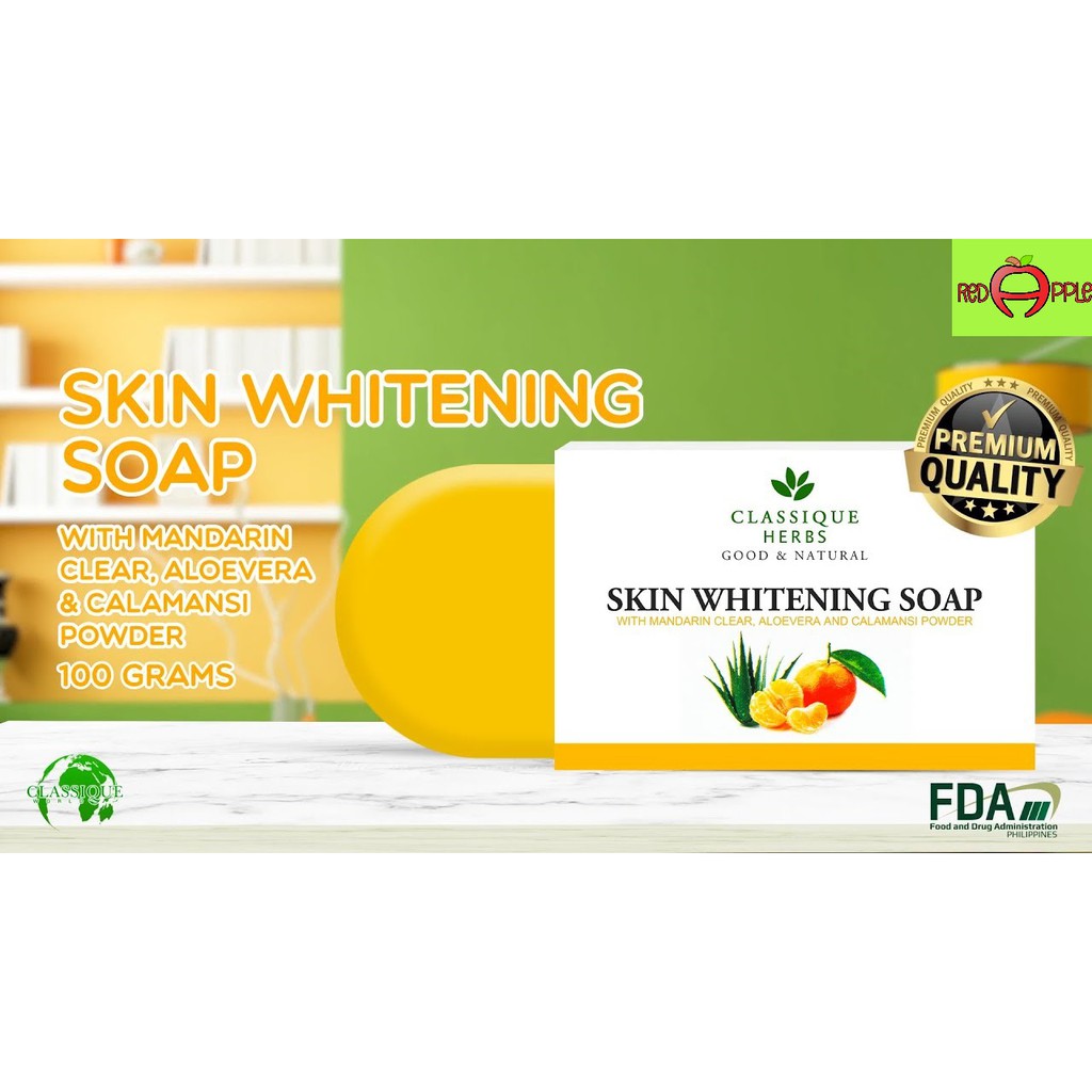 Classique Herbs SKIN WHITENING SOAP 100g Shopee Philippines