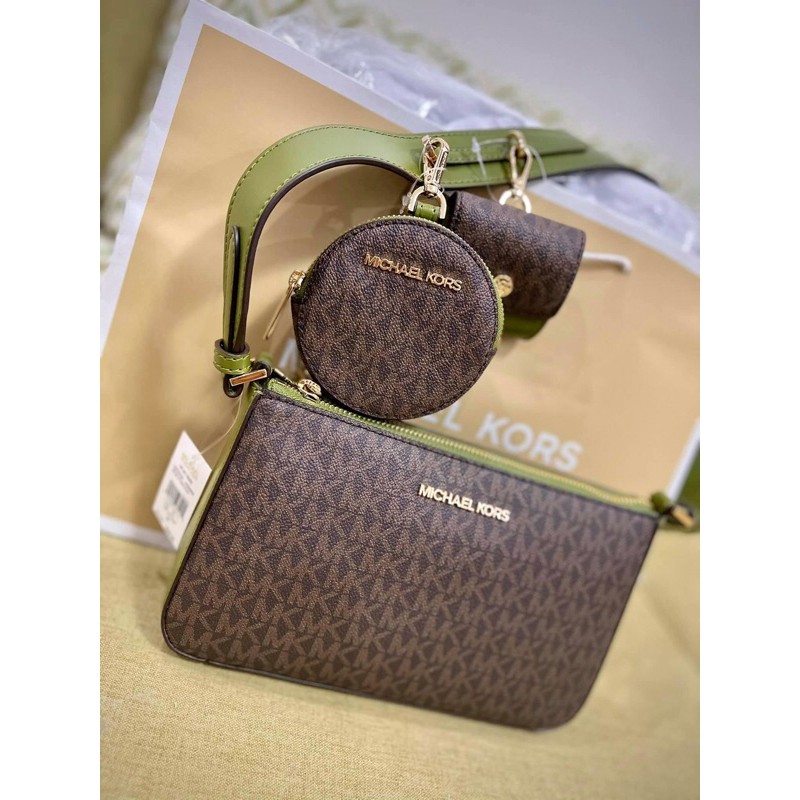 Michael Kors Multi Pochette Bag in brown