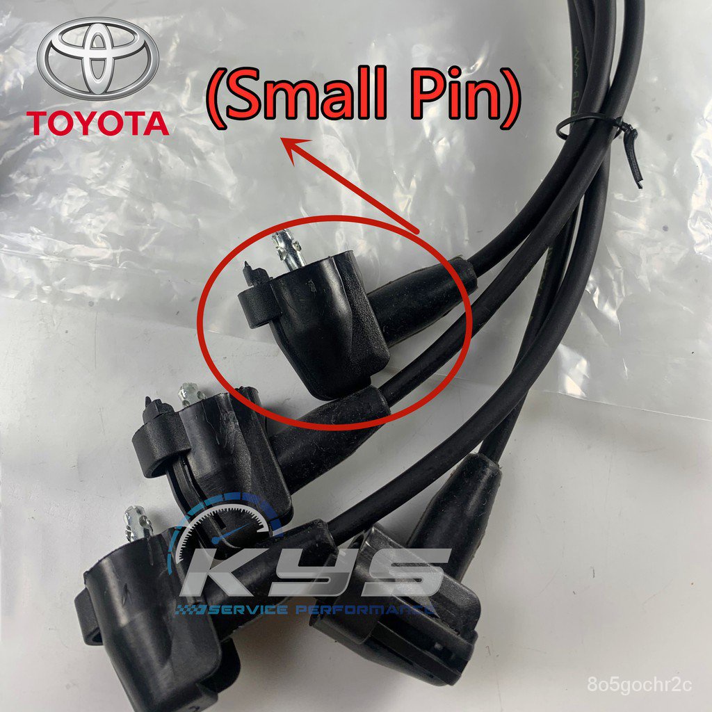 TOYOTA Genuine SPARK PLUG WIRE (CABLE) 5MM small pins COROLLA