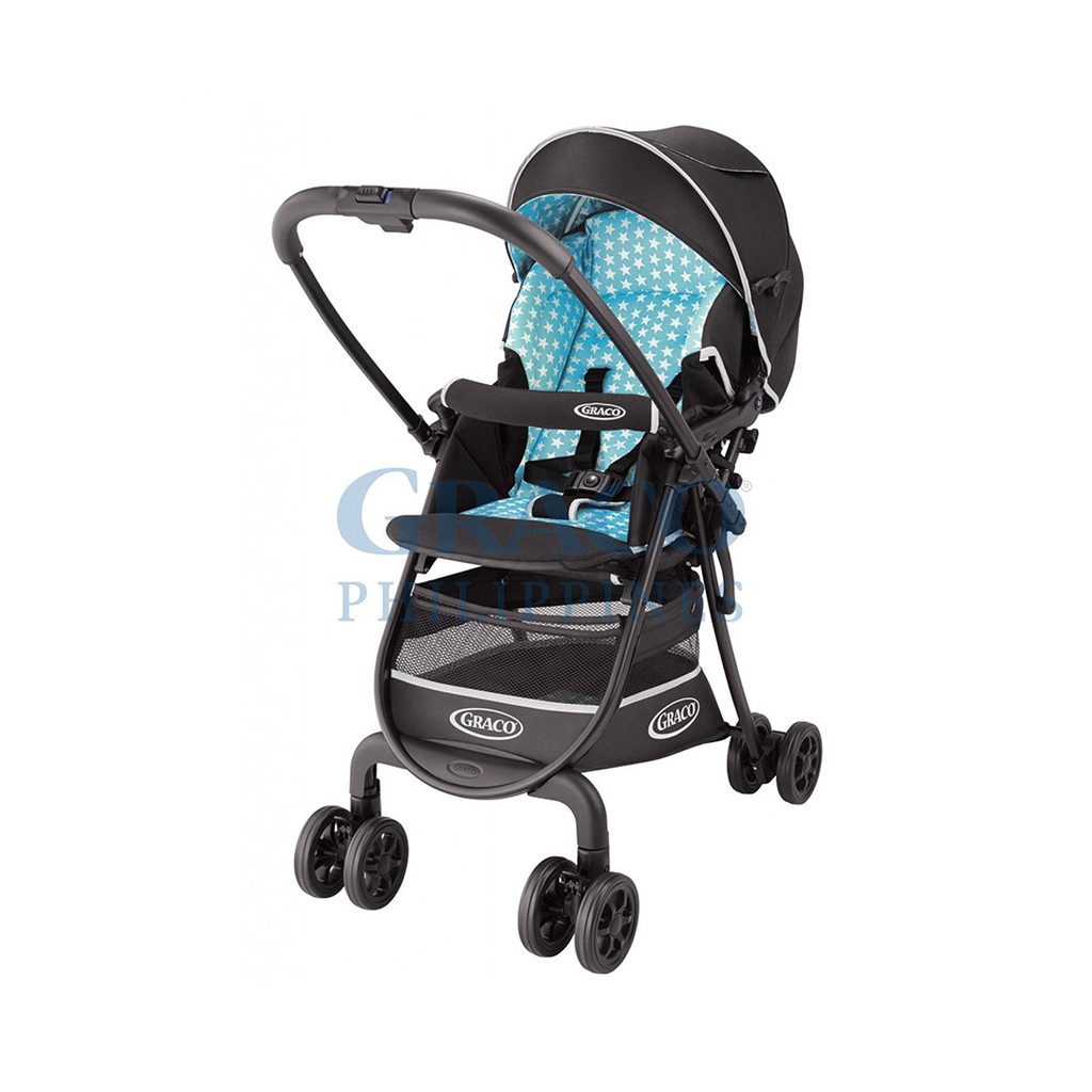 Graco Stroller Citilite R Up Turquoise Star White