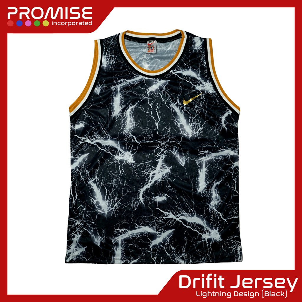 NBA Drifit Jersey Sando Thunder Printed Nike Unisex (Free Size) Quality  Jersey for Basketball Sports