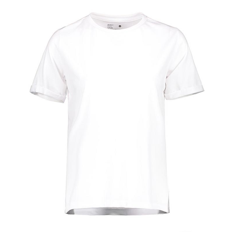 BENCH Round Neck Tee White Shopee Philippines