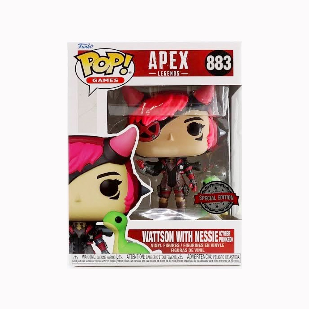 Funko Pop Apex Legends Wattson With Nessie 883 outlets Special Edition Exclusive