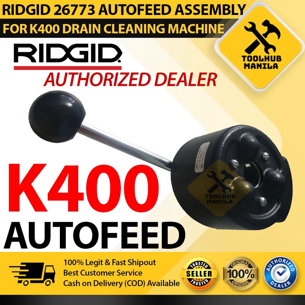 Ridgid 26773 Autofeed Assembly for K400 Drain Auger Cleaning Machine