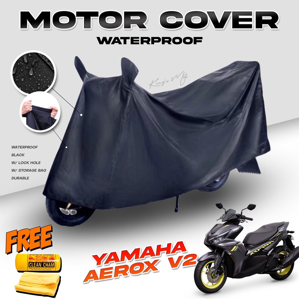 YAMAHA AEROX V2 MOTORCYCLE COVER Original Universal Waterproof Motorcycle Cover For All Motor