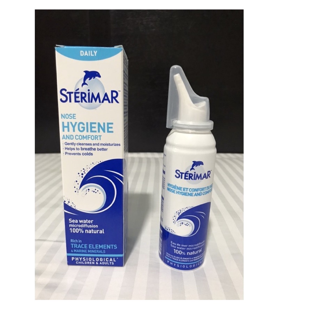 Sterimar Breathe Easy / Nose Hygiene / Blocked Nose / Congestion Relief Nasal  Spray for Children & Adult