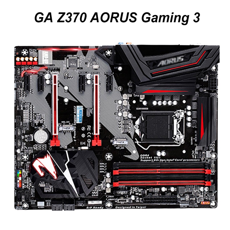 Used Motherboard For Gigabyte Z370 AORUS Gaming 3 ATX LGA 1151 Intel