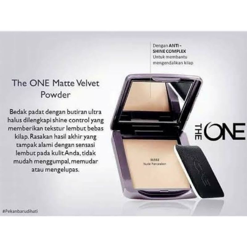 The One Matte Velvet Powder Nude Porcelain | Shopee Philippines