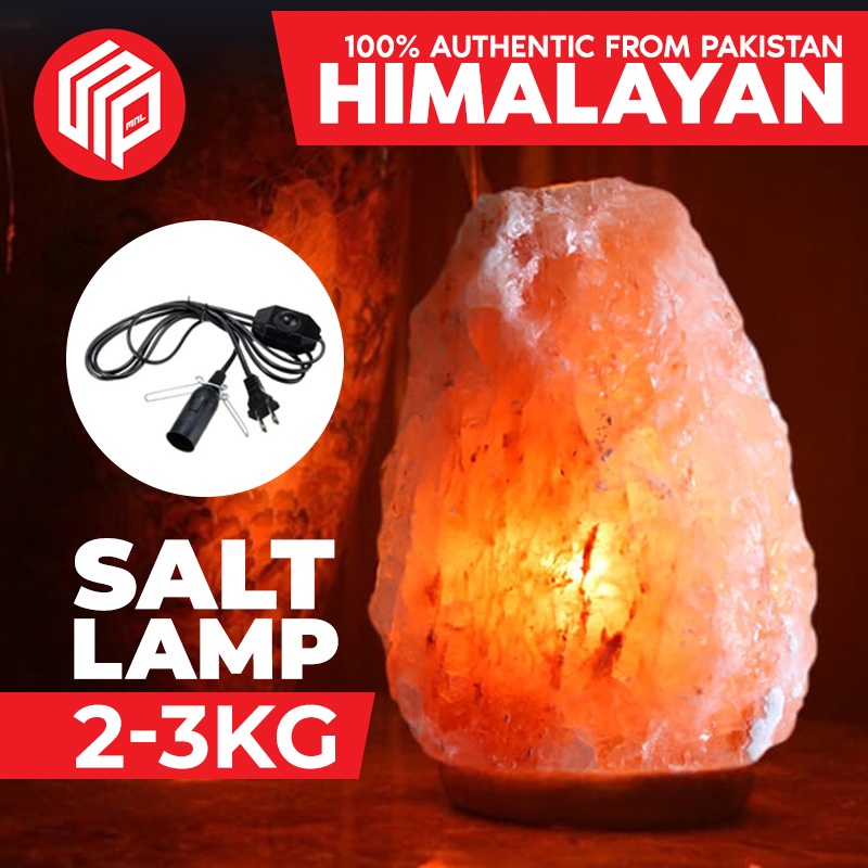 【Philippine cod】 Pure Himalayan Natural Rock Salt Lamp 23KG Authentic