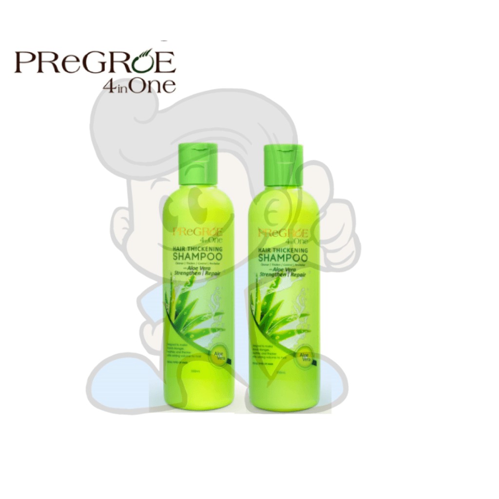 Pregroe 4 in One Hair Thickening Shampoo (2 x 250 mL) | Shopee Philippines