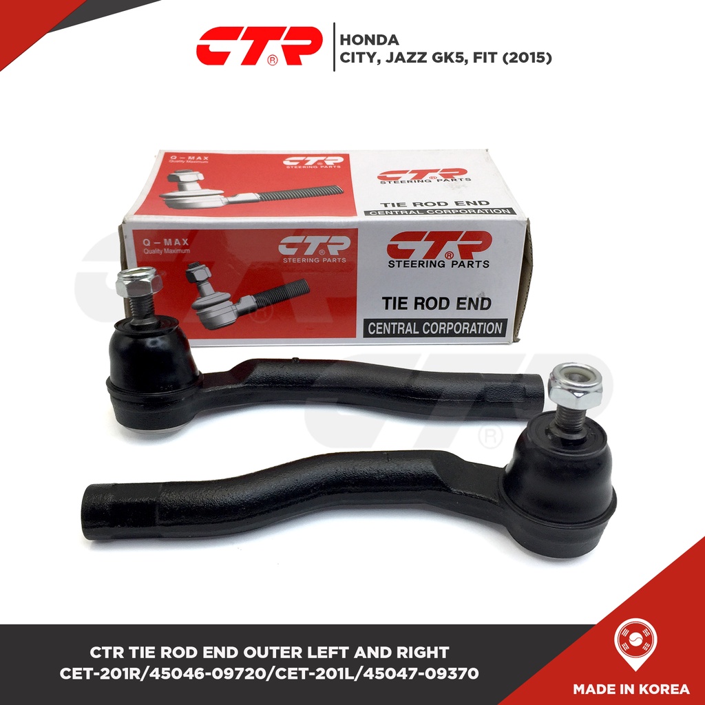 CTR Tie Rod End Outer Left / Right Honda City, Jazz GK5, Fit (2015 ...