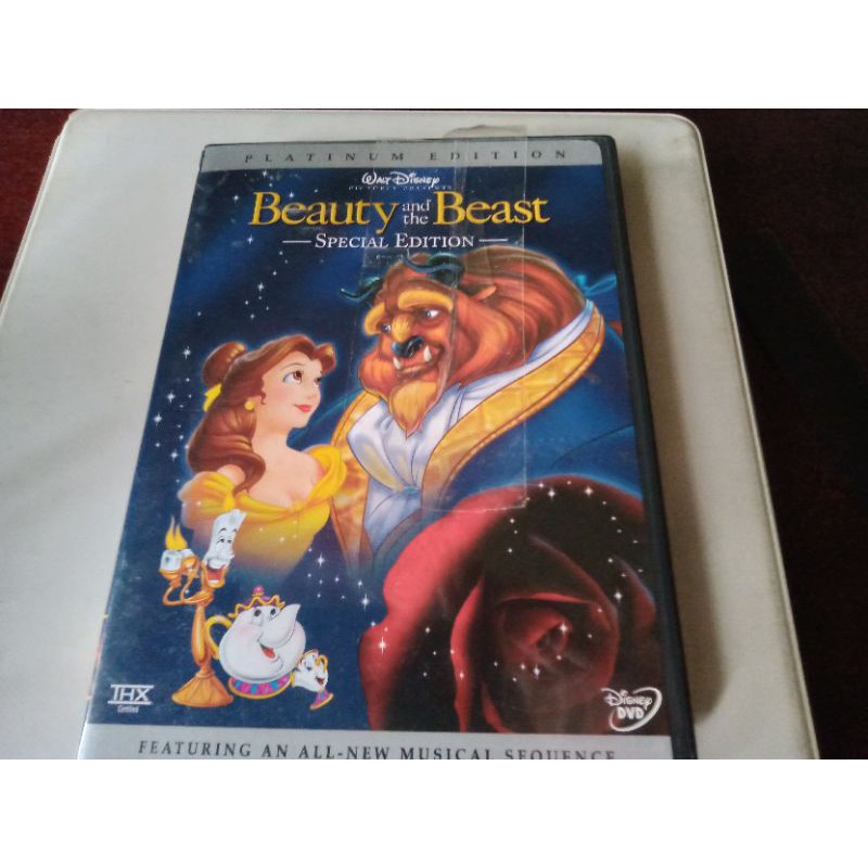 Disney s Beauty and the Beast 2 Discs Original DVD Movie