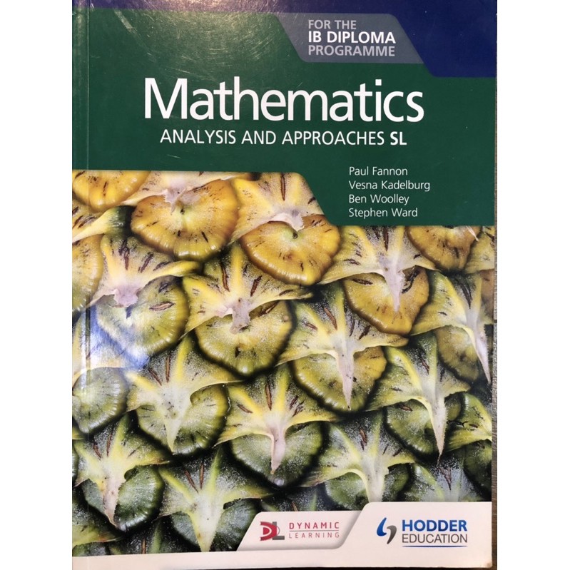Mathematics for the IB Diploma: Analysis and Artifacts SL Diploma NEW ...